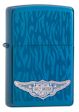 Harley Davidson Ghost Wings Zippo Lighter - Sapphire - 28687 Zippo