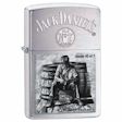 Jack Daniel's Scences From Lynchburg Series 3 Zippo Lighter - Brushed Chrome - 28755 Zippo