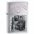 Jack Daniel's Scences From Lynchburg Series 4 Zippo Lighter - Brushed Chrome - 28756 Zippo